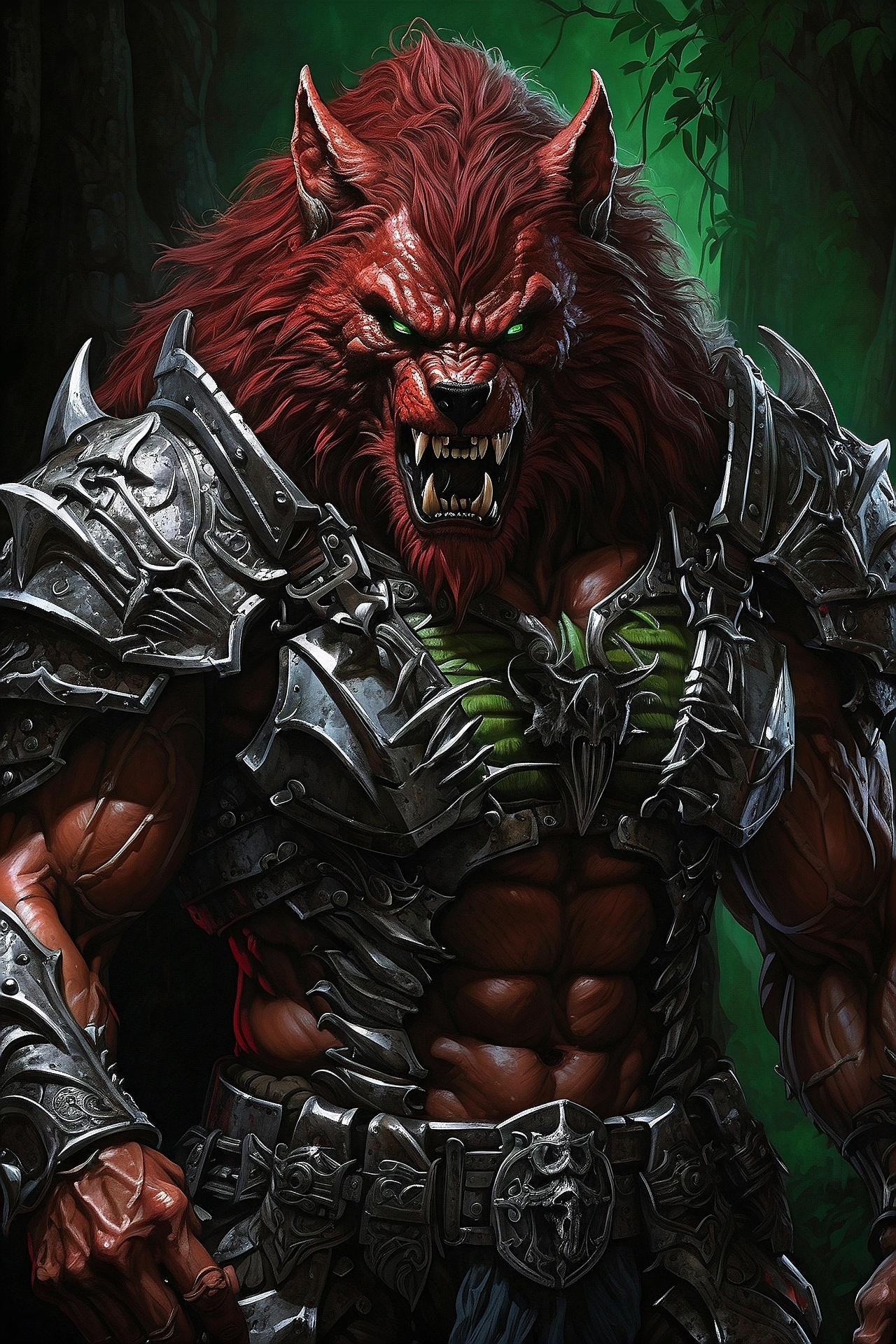 Angry Werewolf 03 by Wolgaron on DeviantArt
