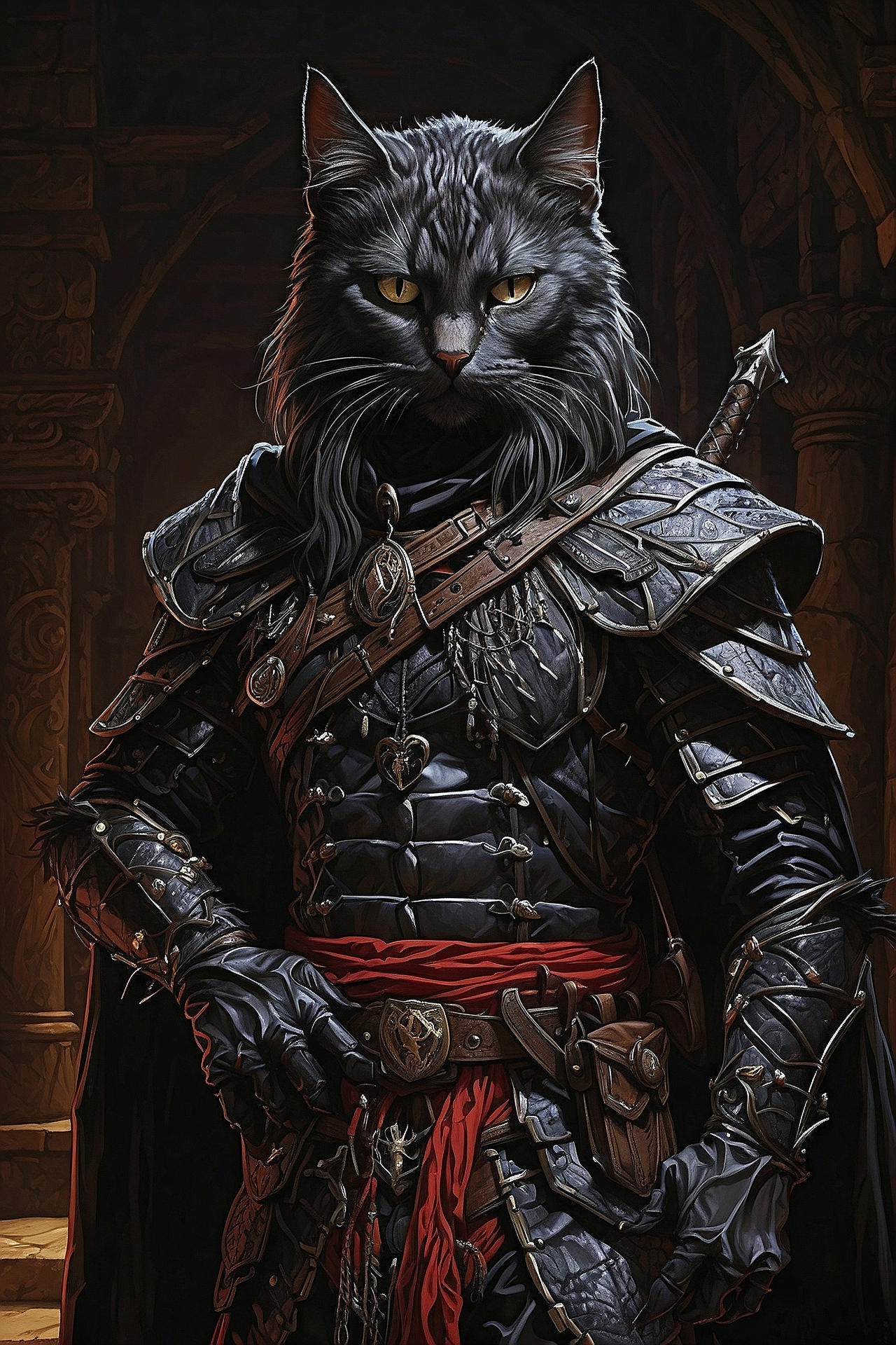 Black Assassin Cat 02 by Wolgaron on DeviantArt
