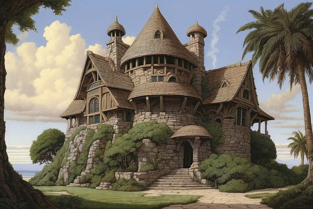 Fantasy Building 01 by Wolgaron on DeviantArt