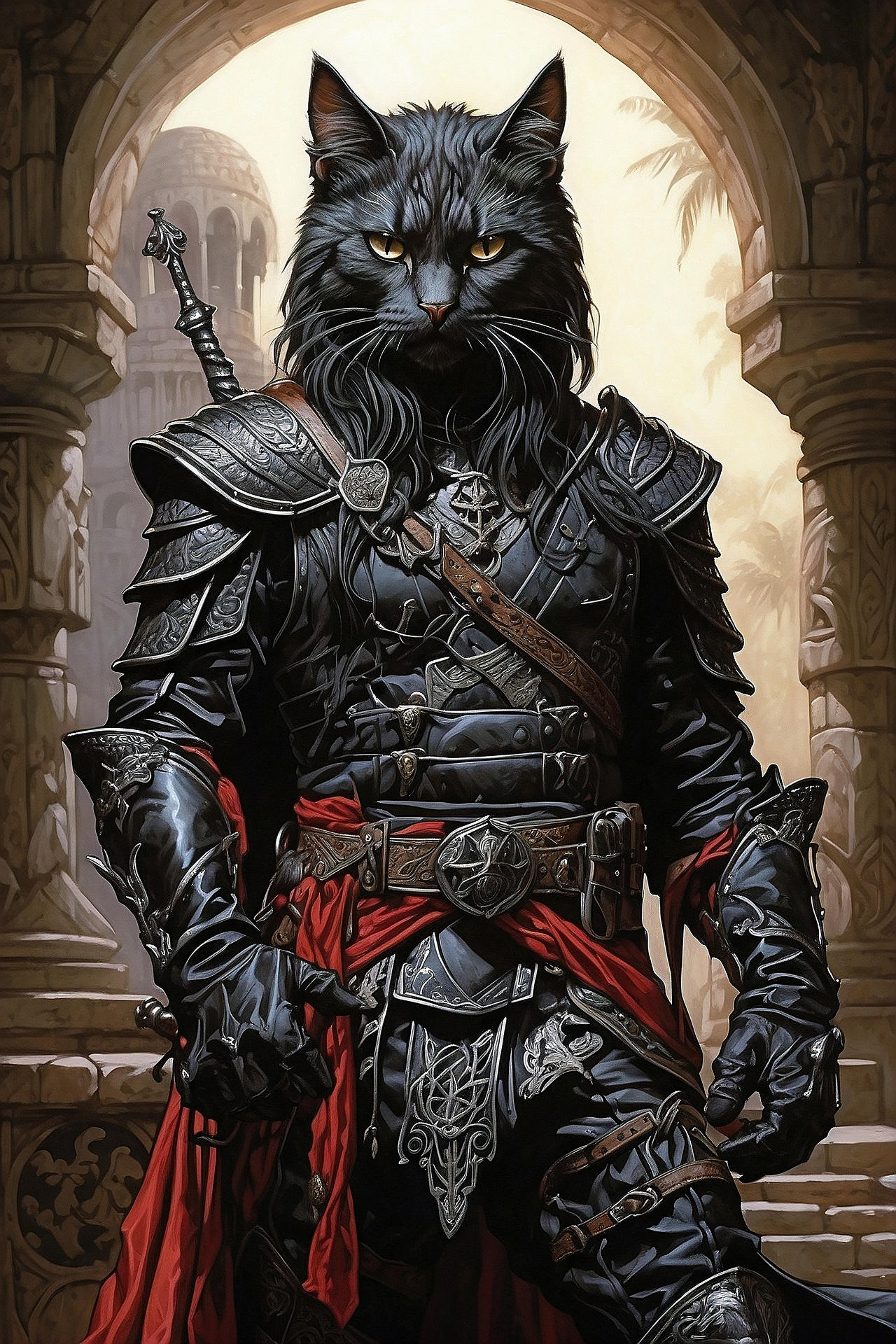 Black Assassin Cat 06 by Wolgaron on DeviantArt