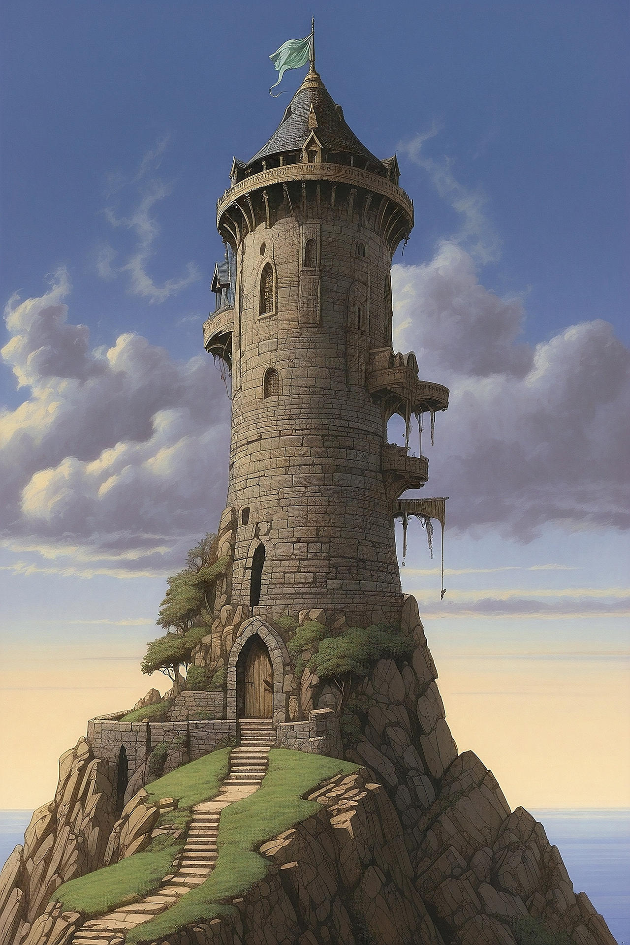 Wizards Tower 01 by Wolgaron on DeviantArt