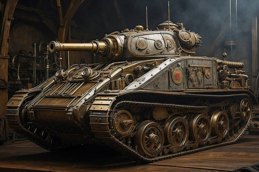 Magic Punk Tank Steampunk Tank 06 by Wolgaron on DeviantArt
