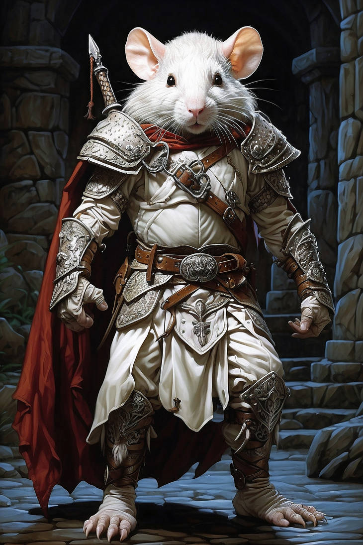 Mousefolk Guardian 01 by Wolgaron on DeviantArt