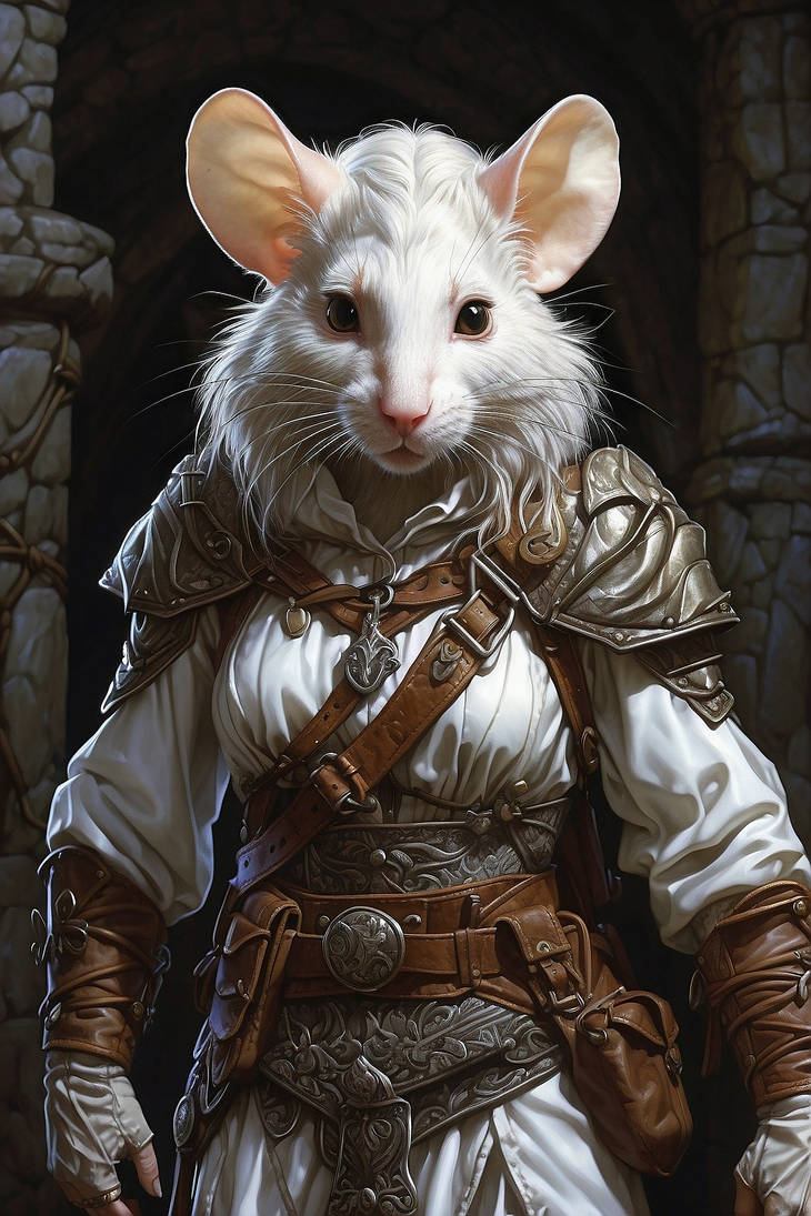 Mousefolk Female Guardian 06 by Wolgaron on DeviantArt