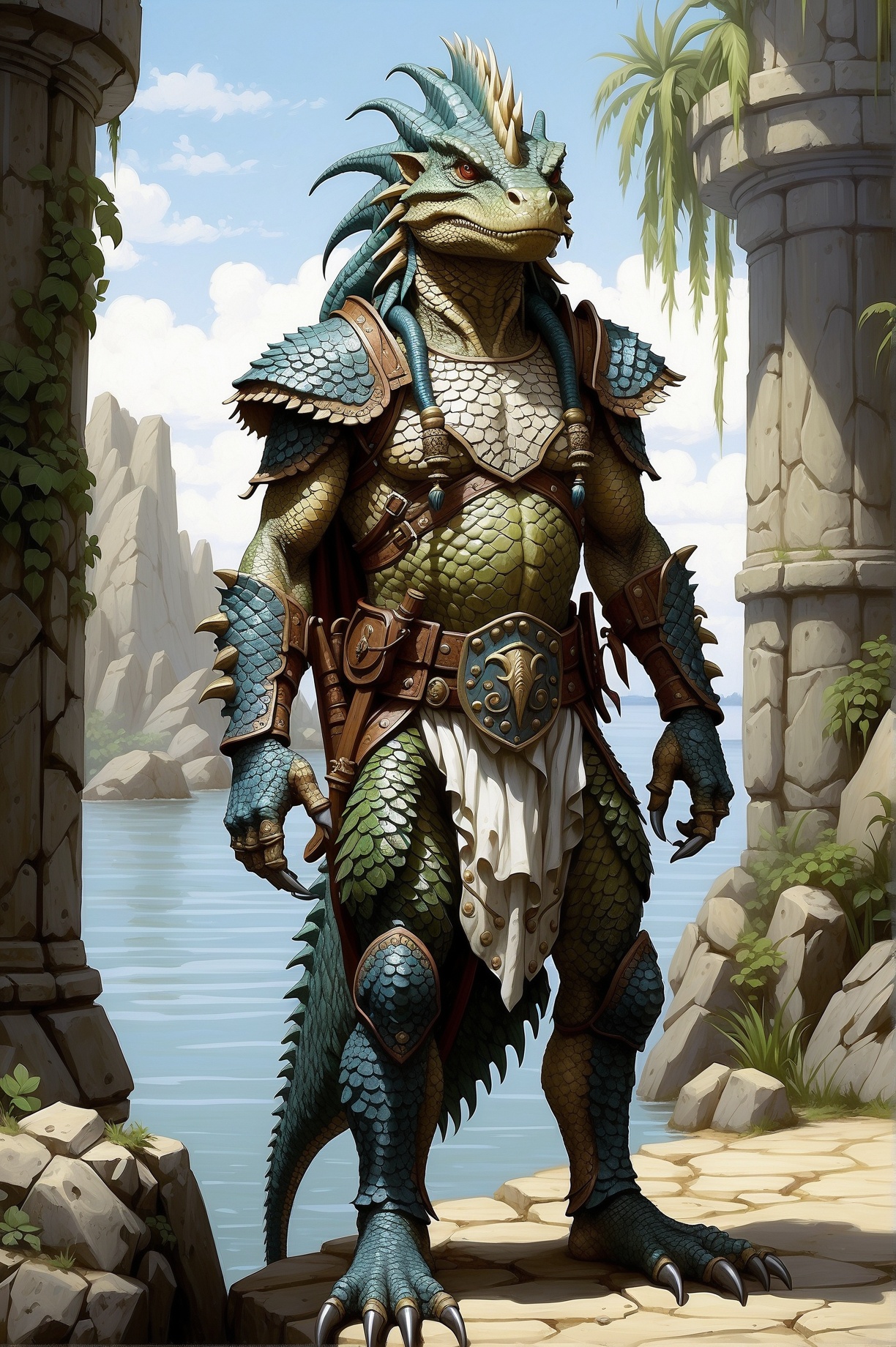 Lizardfolk 05 by Wolgaron on DeviantArt