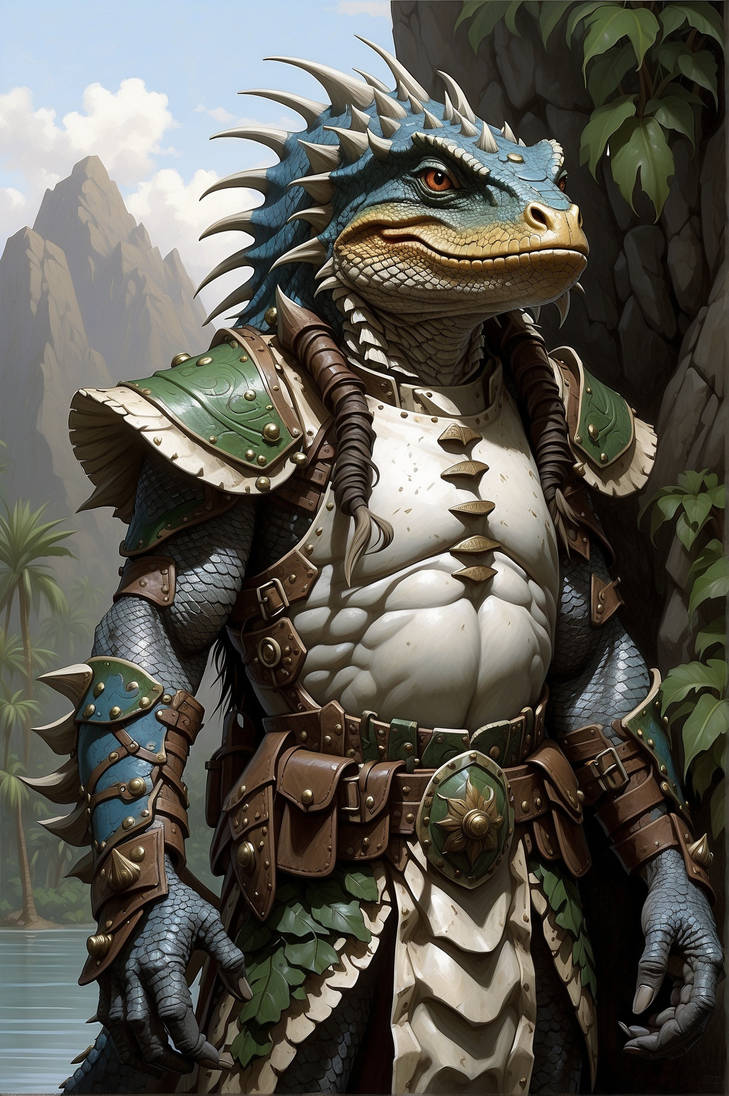 Bionic Lizardfolk Lizardfolk 08 by Wolgaron on DeviantArt