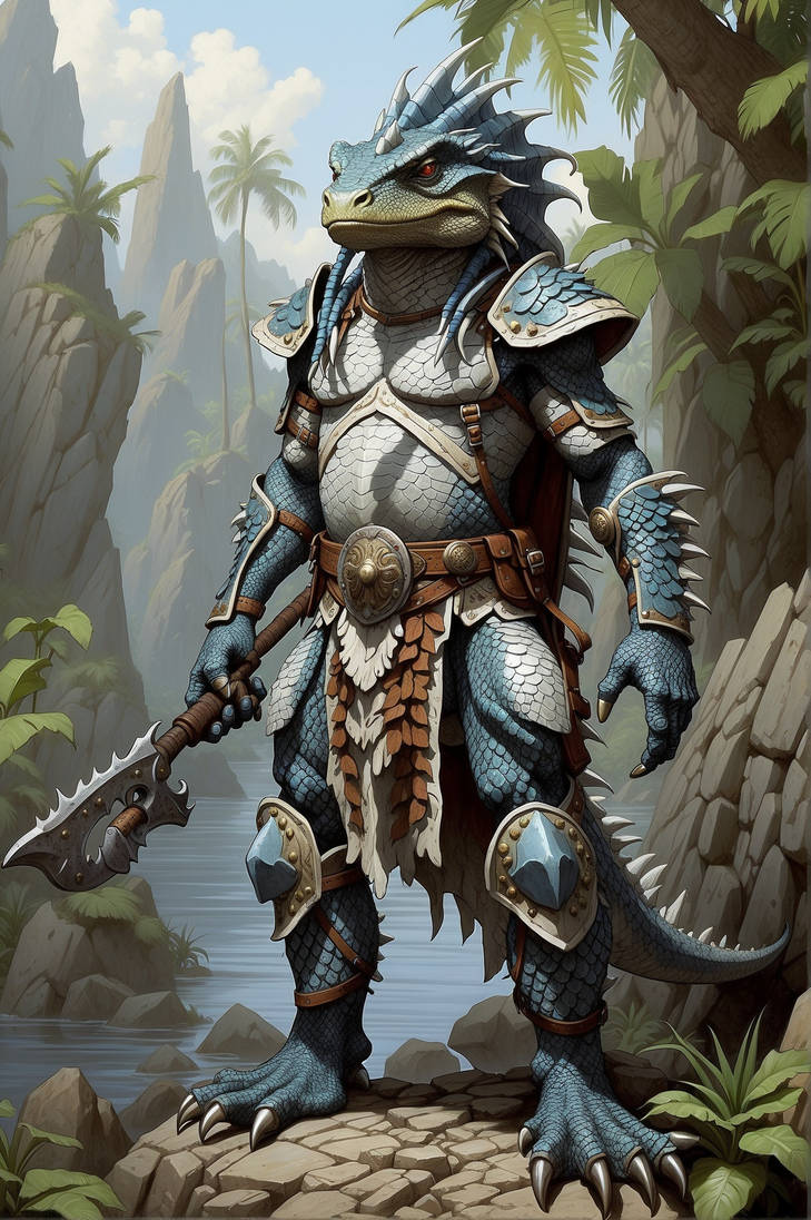 Bionic Lizardfolk Lizardfolk 09 by Wolgaron on DeviantArt
