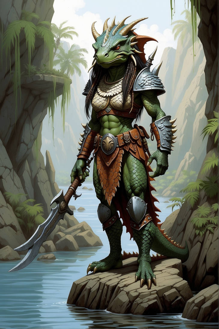 Bionic Lizardfolk Lizardfolk 12 by Wolgaron on DeviantArt