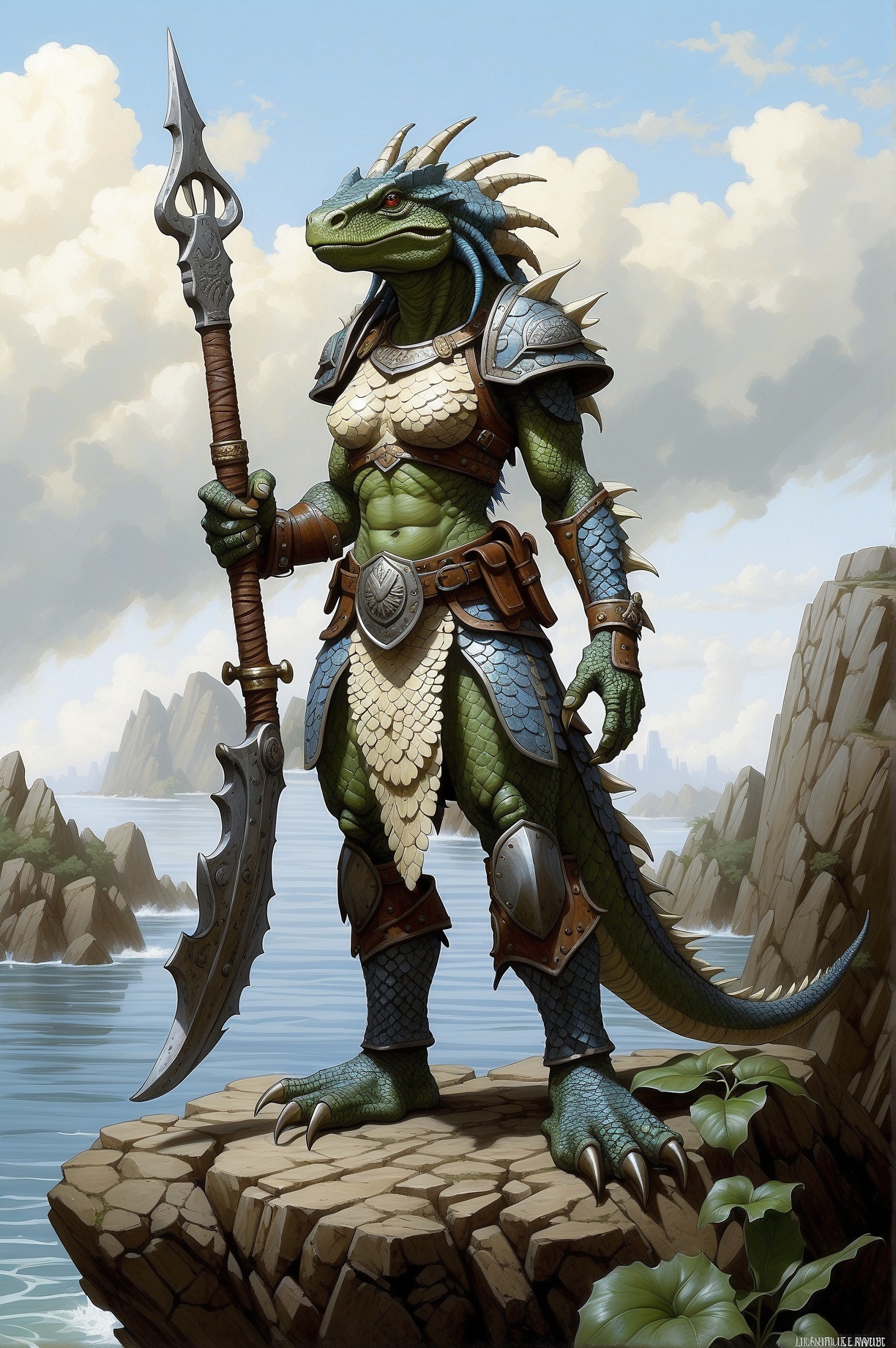 Lizardfolk 17 by Wolgaron on DeviantArt