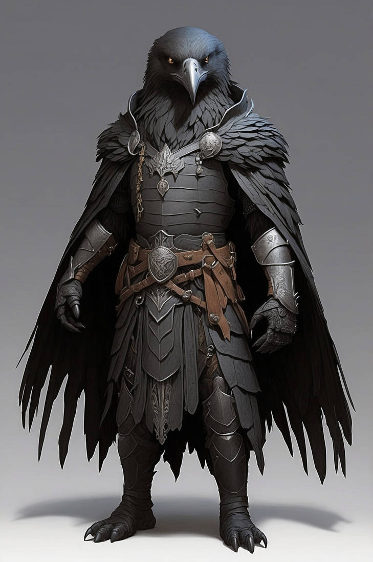 Crow-Folk (8) by Wolgaron on DeviantArt