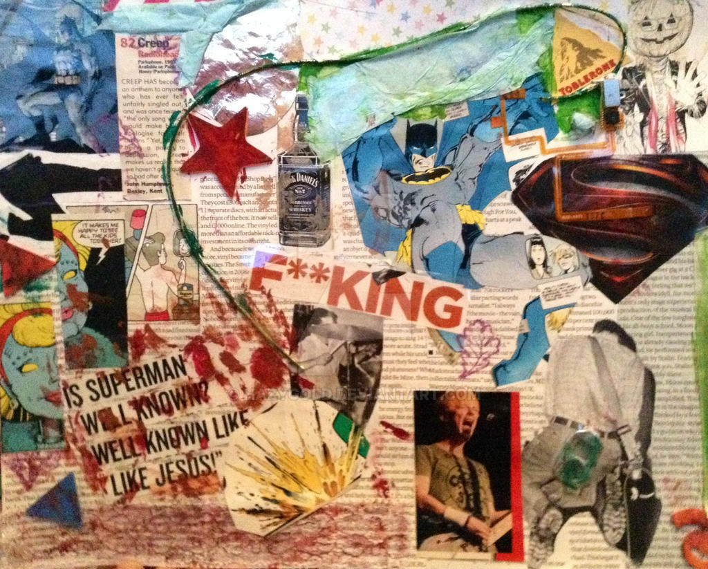 Superhero collage by hazygold on DeviantArt