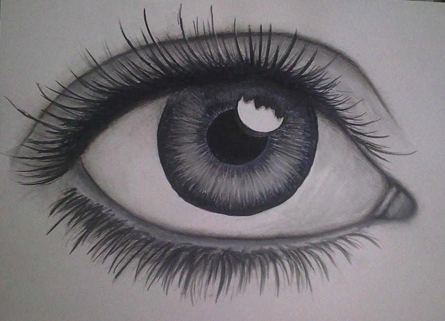 Realistic eye drawing by dejanajeremic on DeviantArt