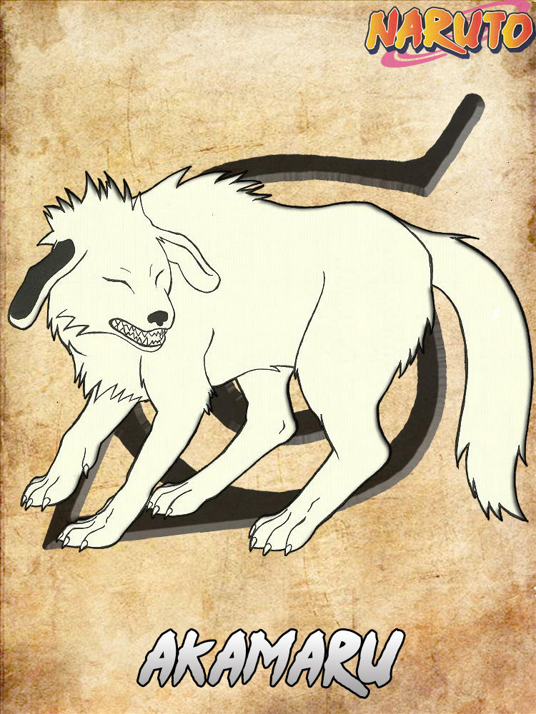 Akamaru by gon-123 on DeviantArt