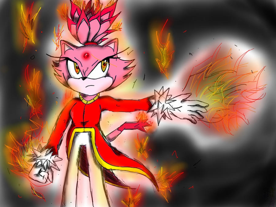 Burning Blaze By Super Sonic Boom12 On Deviantart