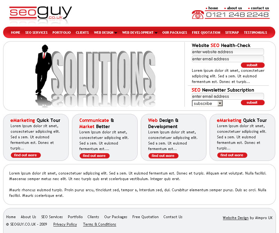 SEO GUY - Logo + Website