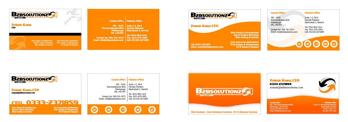 B2B Solutionz - Business Cards