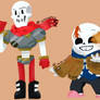 Another au Sans and Papyrus