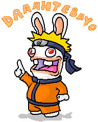 Naruto Raging Rbbids Naruto Rabbid by zimpy222 on DeviantArt