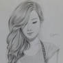 Tae Yeon SNSD Portrait Drawing