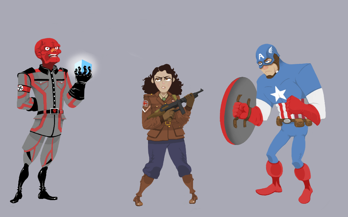 Cap doodles!