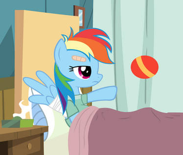 Rainbow Dash in the Hospital