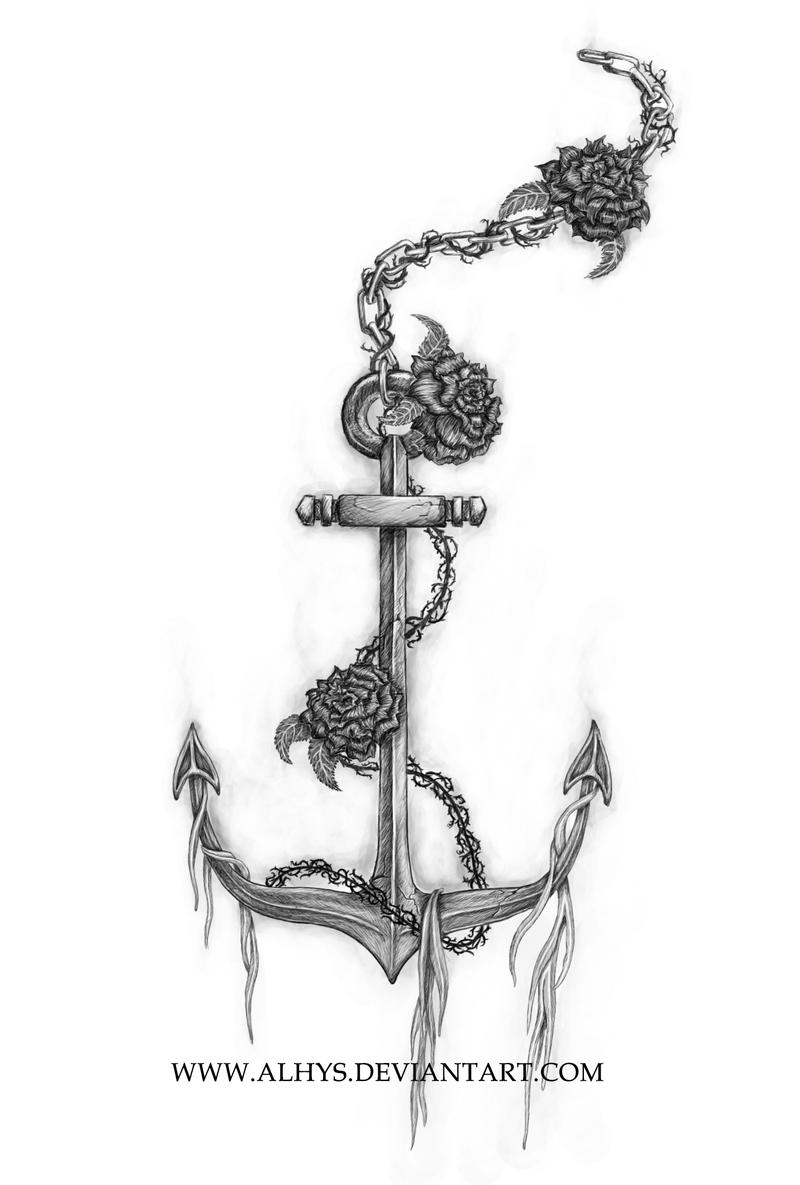 Anchor Tattoo Design by Alhys on DeviantArt