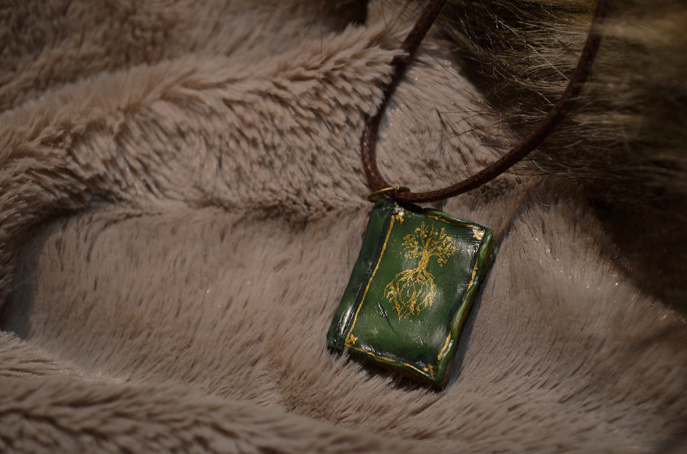 Tree of Life Polymer Clay Necklace