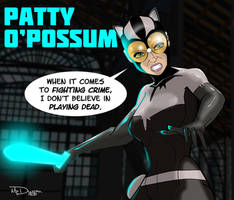 Patty OPossum - fighting crime