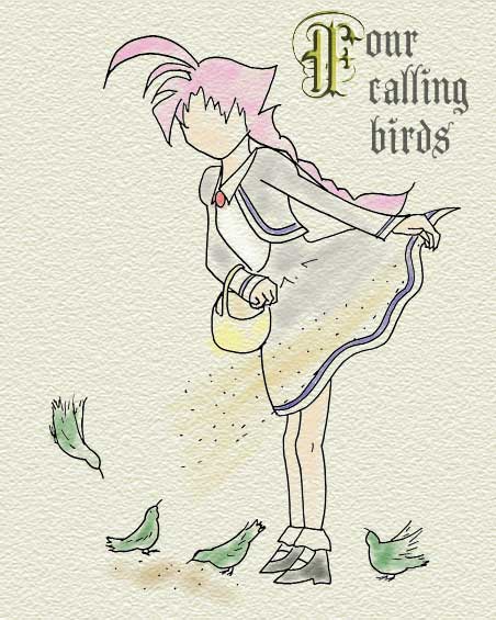 Ahiru Calling Birds