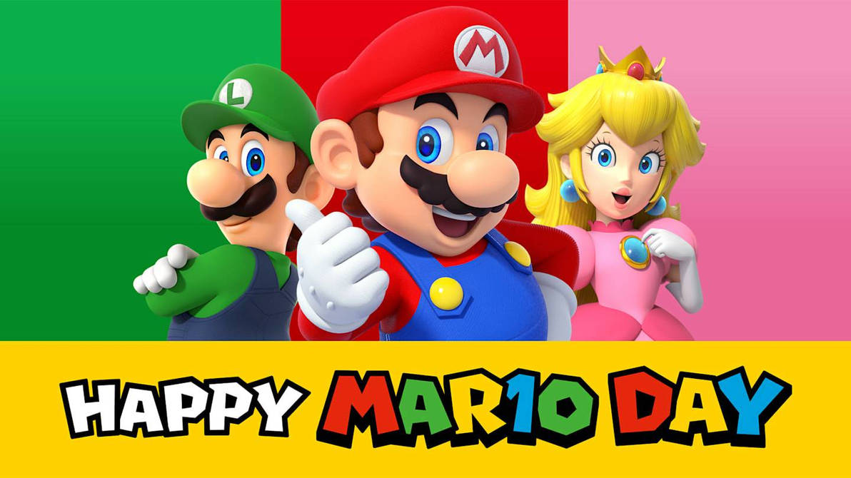 Happy Mario Day by Superajxlmartinez171 on DeviantArt