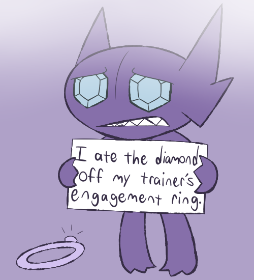 Sableye Quote Sableye for an Eye by DeathToSquishies on DeviantArt