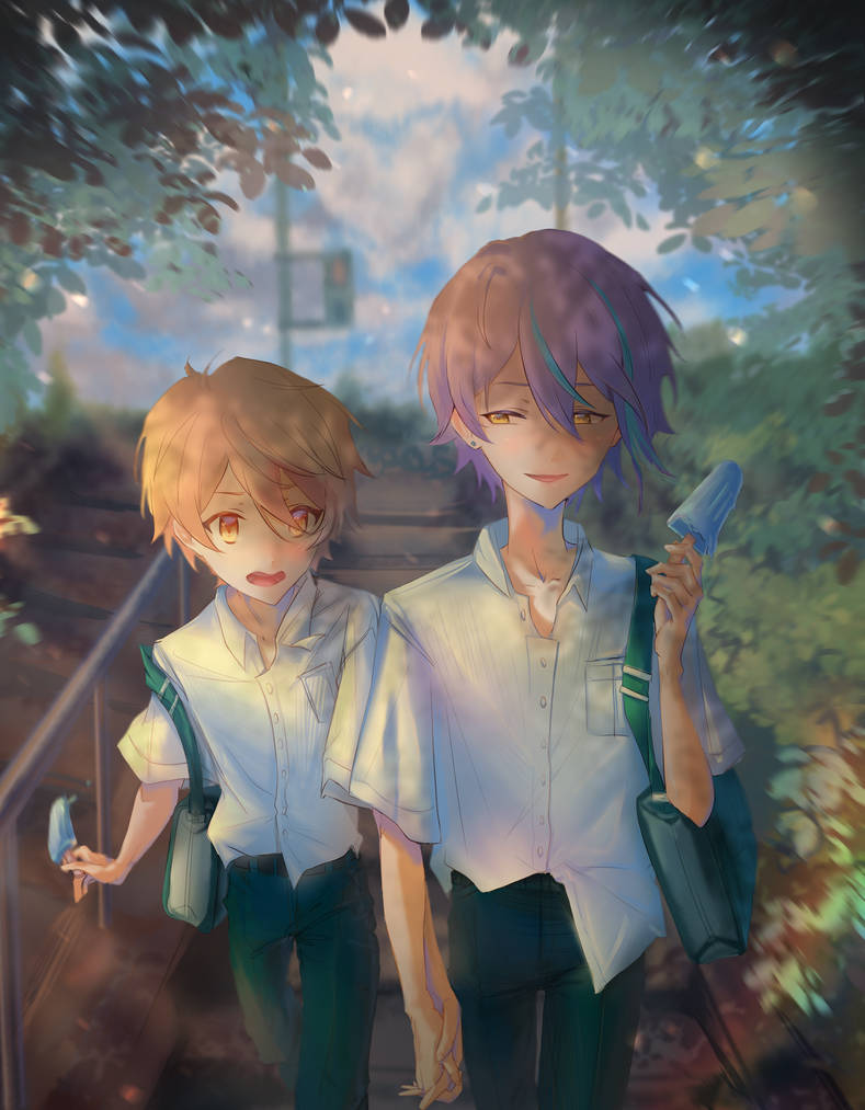 rui / tsukasa by Zefir-ka on DeviantArt