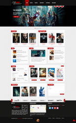 Joomla template - Movie