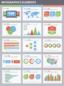 Infographics elements