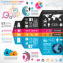 Business infographics elements