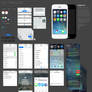 iOS 7 iPhone UI kit