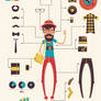 Hipster infographics