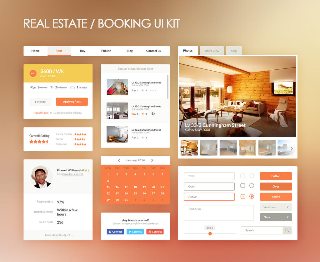 Real Estate UI Kit