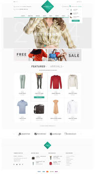 Modello - eCommerce PSD Template