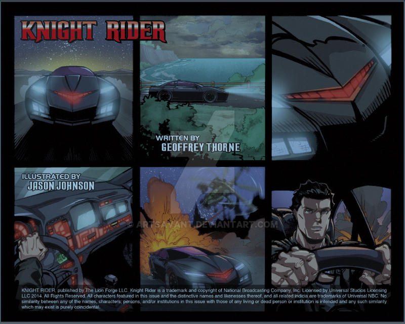 Knight Rider intro 1 by artsavant on DeviantArt
