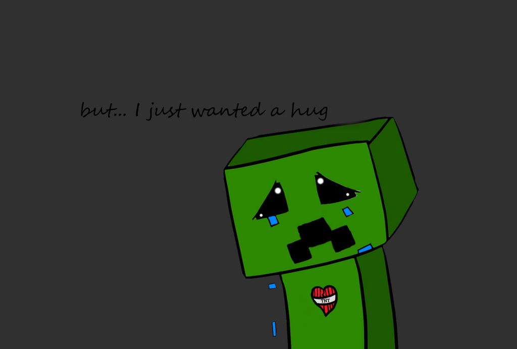 Sad Creeper... by jadencandy on DeviantArt