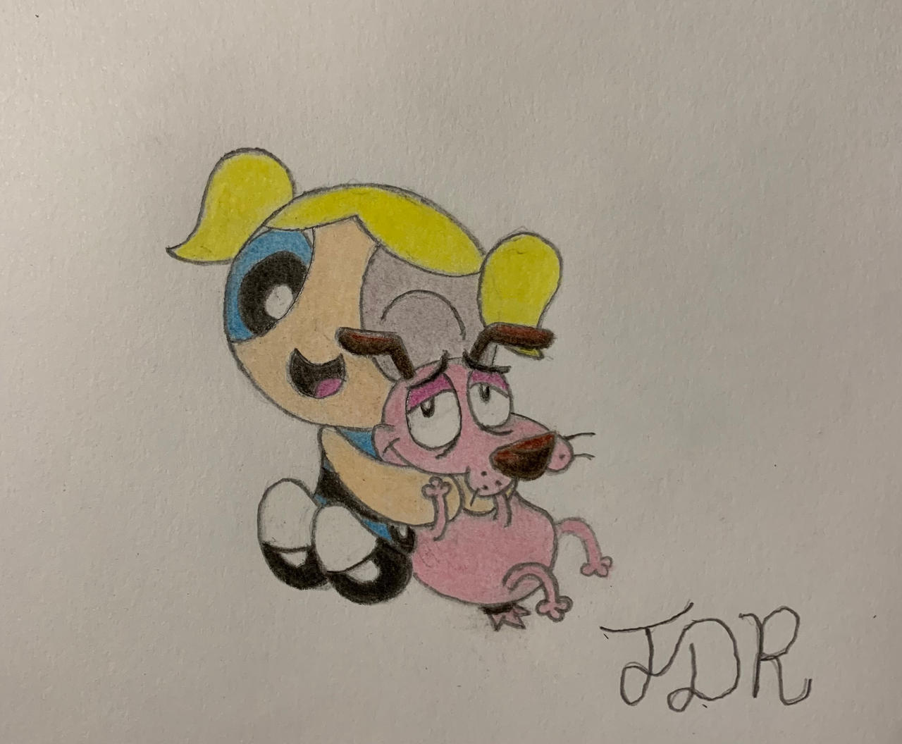 Bubbles and Courage by EarlyIdeasStudios on DeviantArt