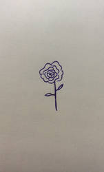 Simple Rose sketch