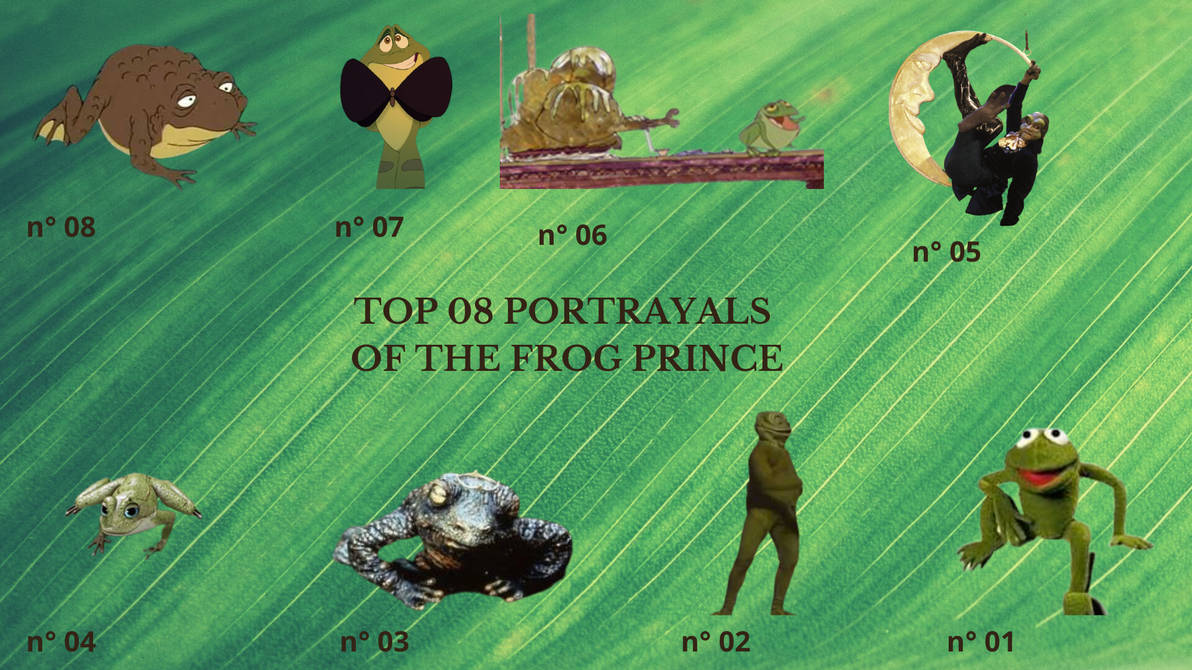 Top 08 Portrayals Of The Frog Prince by Fantasia1998 on DeviantArt