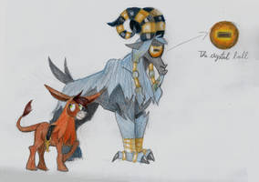 MLP Bray and Arimaspi (Grogar's confidants )