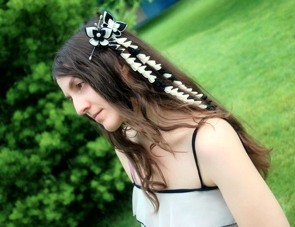 Wedding Hope. Kanzashi Model. by hanatsukuri