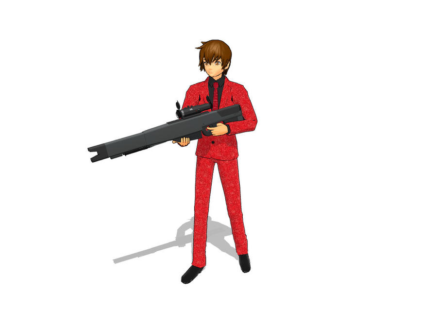 MMD Magnetic Accelarator Rifle by R4nd0mR3dM4g3 on DeviantArt