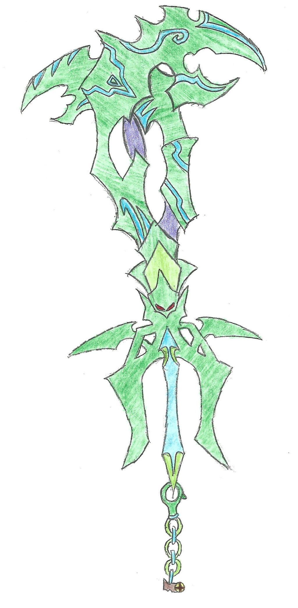 Guardian Keyblade Keyblade: Guardian Of the Gate by shadow-wesker on DeviantArt