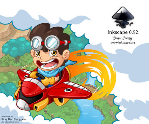 Inkscape 0.92 About Screen by ridjam