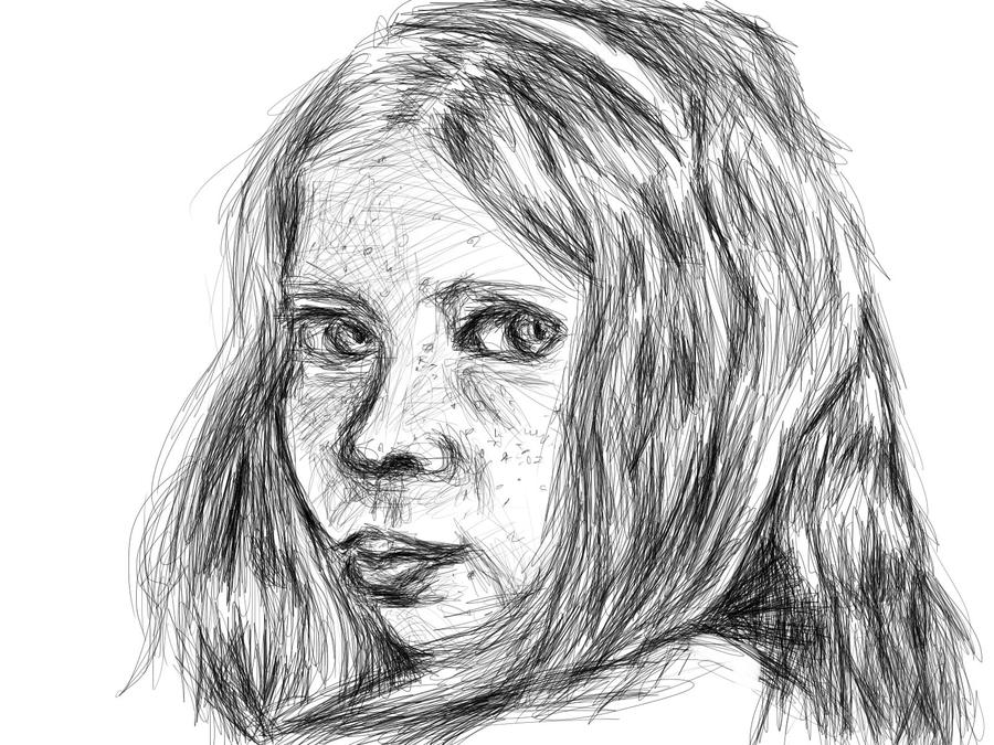first realistic pc drawing by arcaneflame-chan on DeviantArt